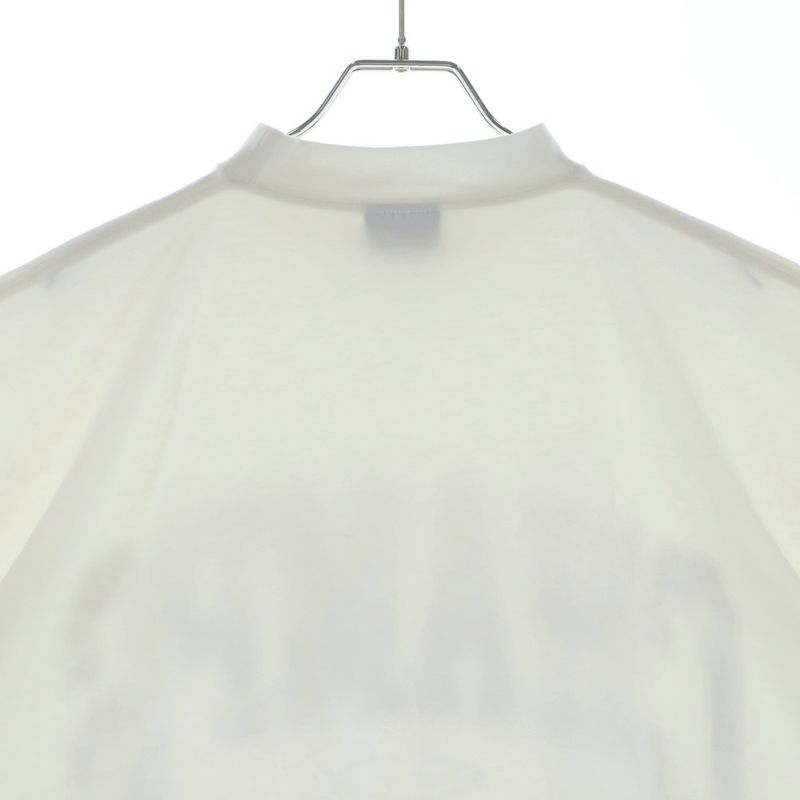 Balenciaga Over Champs Elysees T-Shirt Front Print Pullover Top Short Sleeve
