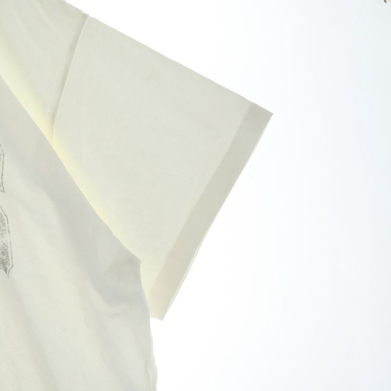 Balenciaga Over Champs Elysees T-Shirt Front Print Pullover Top Short Sleeve