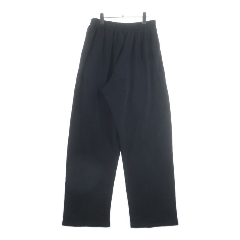 Balenciaga Fall 25 Lamborghini Nicolabo Automobili Cotton Sweatpants Black Pants