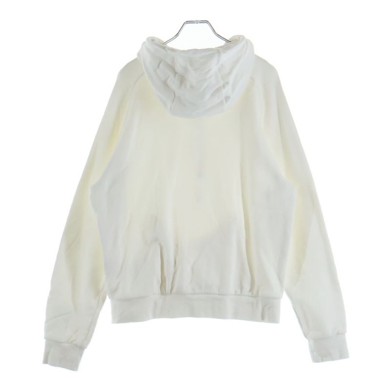Louis Vuitton Rubber Patch Logo Pullover Sweatshirt Hoodie White