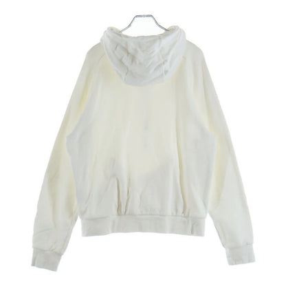 Louis Vuitton Rubber Patch Logo Pullover Sweatshirt Hoodie White