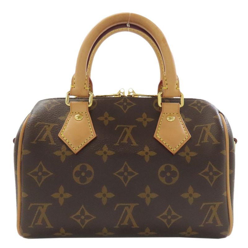 Louis Vuitton Speedy Bandouliere 20 Handbag Monogram Canvas