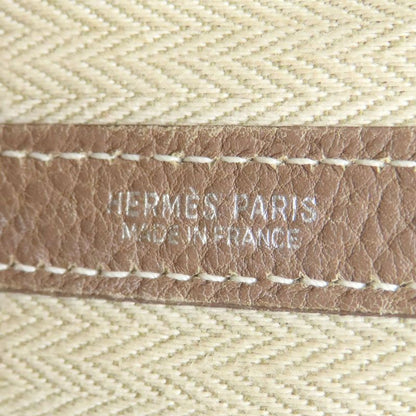 Hermes Garden Party PM Ethope Silver Tote Negonda