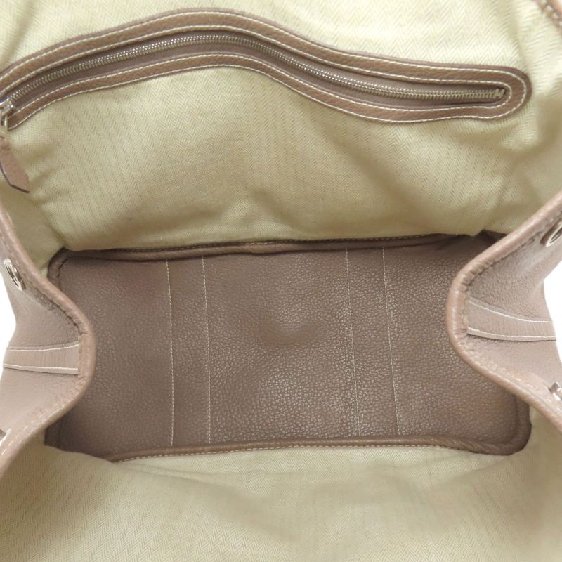 Hermes Garden Party PM Ethope Silver Tote Negonda