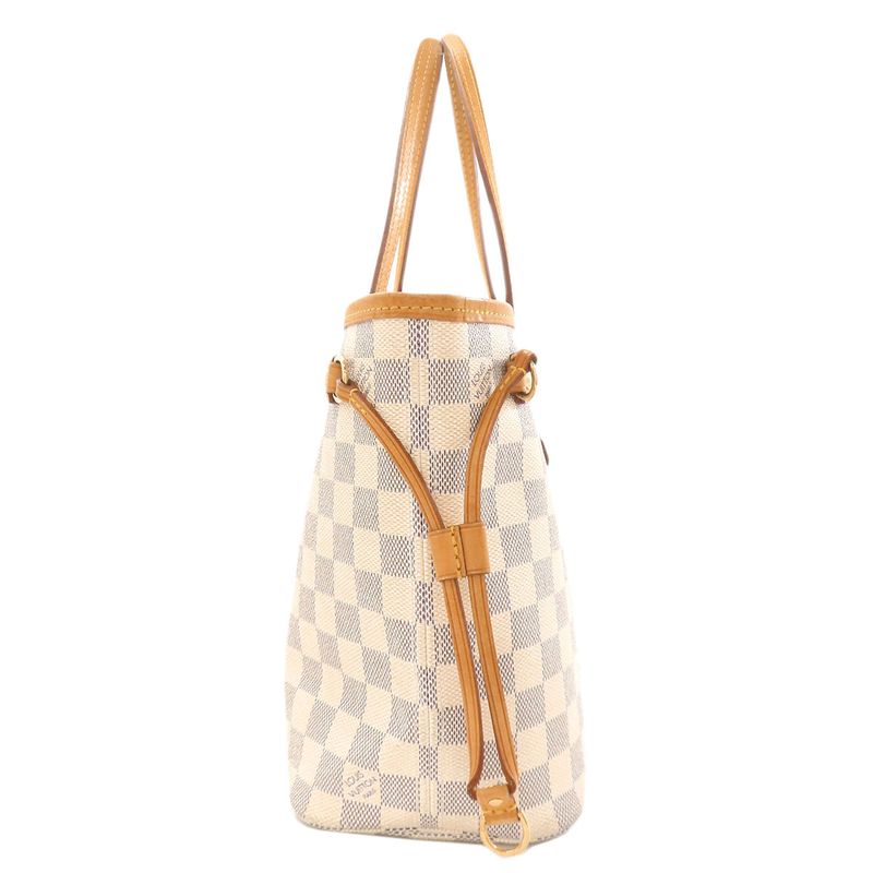 Louis Vuitton Neverfull PM Old Tote Damier Canvas