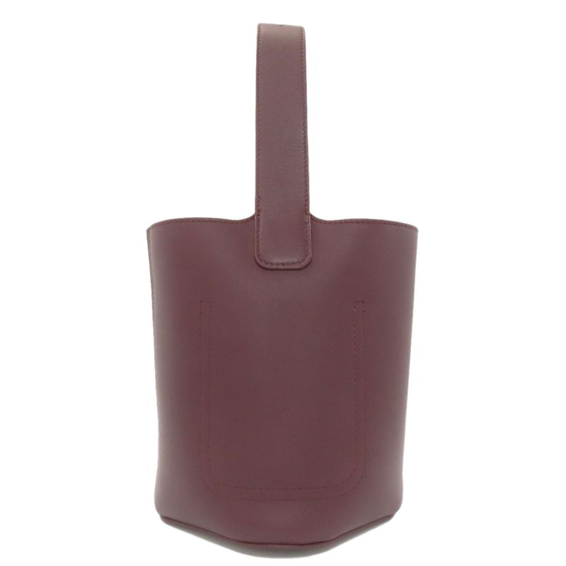 Loewe Pebble Bucket Bag Mini 2-Way Calf