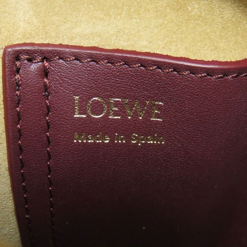 Loewe Pebble Bucket Bag Mini 2-Way Calf