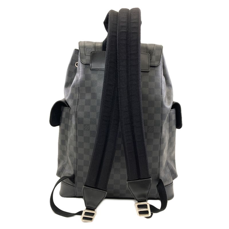 Louis Vuitton Christopher Mm Backpack Damier Canvas