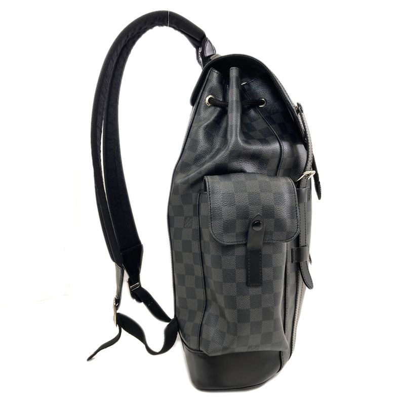 Louis Vuitton Christopher Mm Backpack Damier Canvas