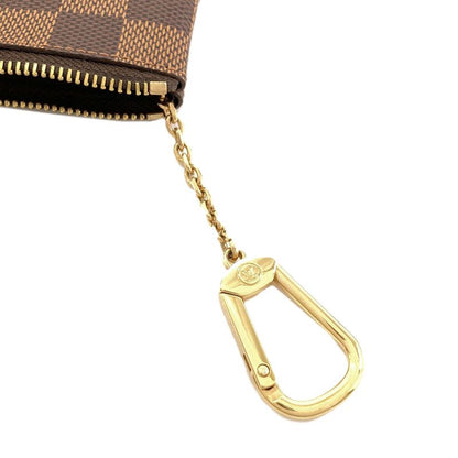 Louis Vuitton Pochette Cles Coin Case Damier Canvas