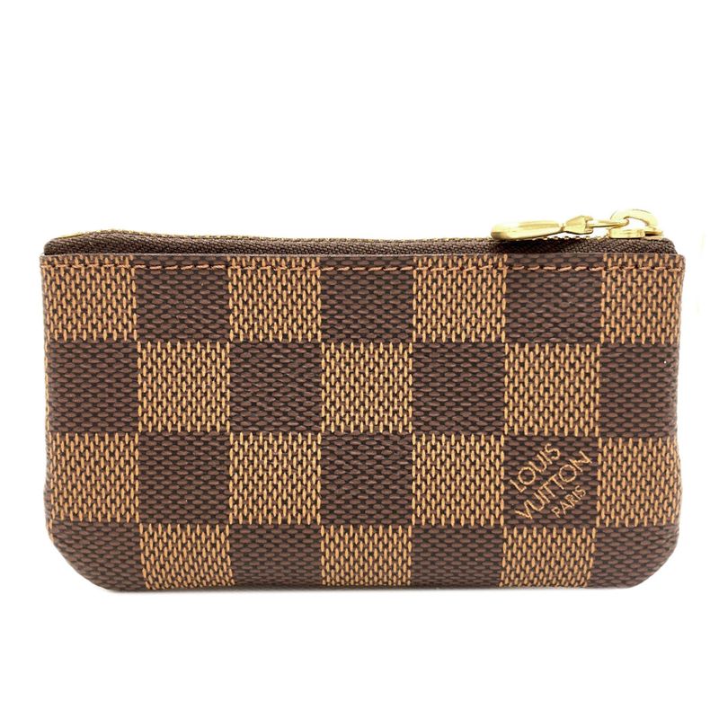 Louis Vuitton Pochette Cles Coin Case Damier Canvas