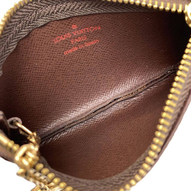 Louis Vuitton Pochette Cles Coin Case Damier Canvas