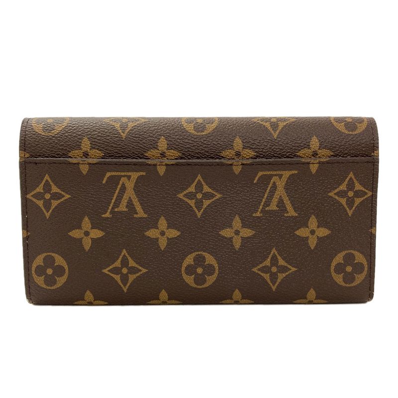 Louis Vuitton Portefeuille Sarah Wallet Monogram Canvas
