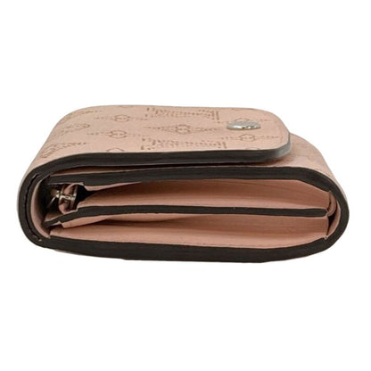 Louis Vuitton Portefeuille Iris Compact Bifold Wallet Mahina Leather