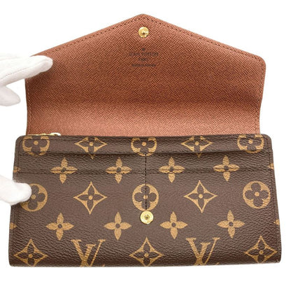 Louis Vuitton Portefeuille Sarah Wallet Monogram Canvas