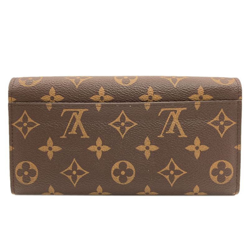 Louis Vuitton Portefeuille Sarah Wallet Monogram Canvas