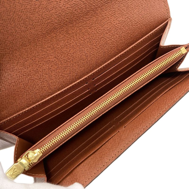 Louis Vuitton Portefeuille Sarah Wallet Monogram Canvas