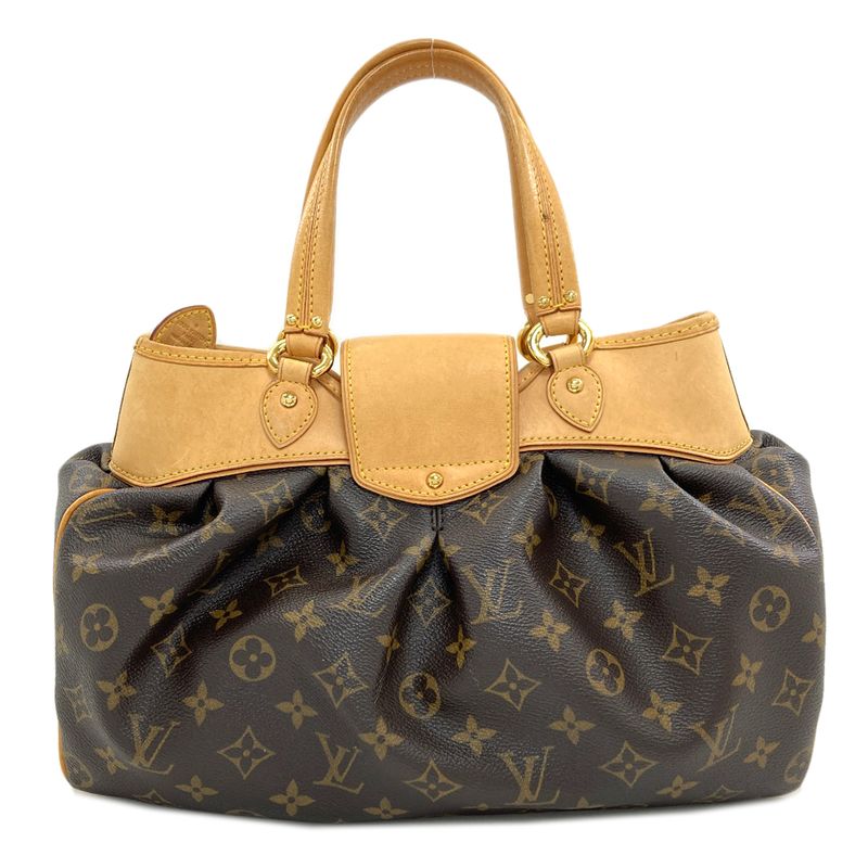 Louis Vuitton Boesi PM Handbag Monogram Canvas