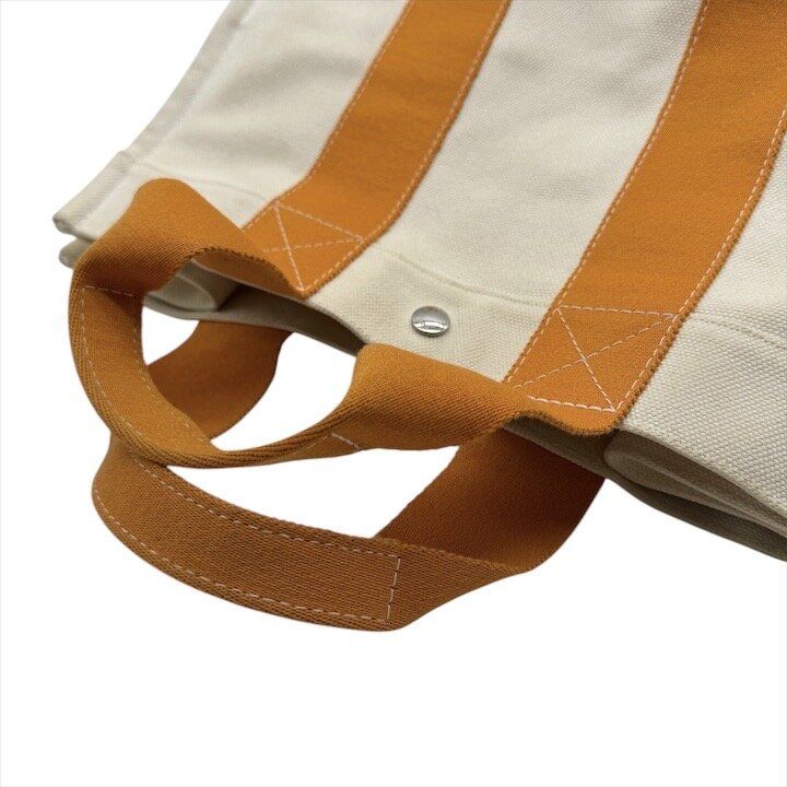 Hermes Bora PM Orange Canvas Tote Purse
