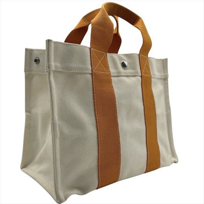 Hermes Bora PM Orange Canvas Tote Purse