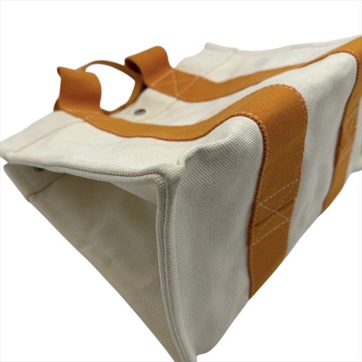 Hermes Bora PM Orange Canvas Tote Purse