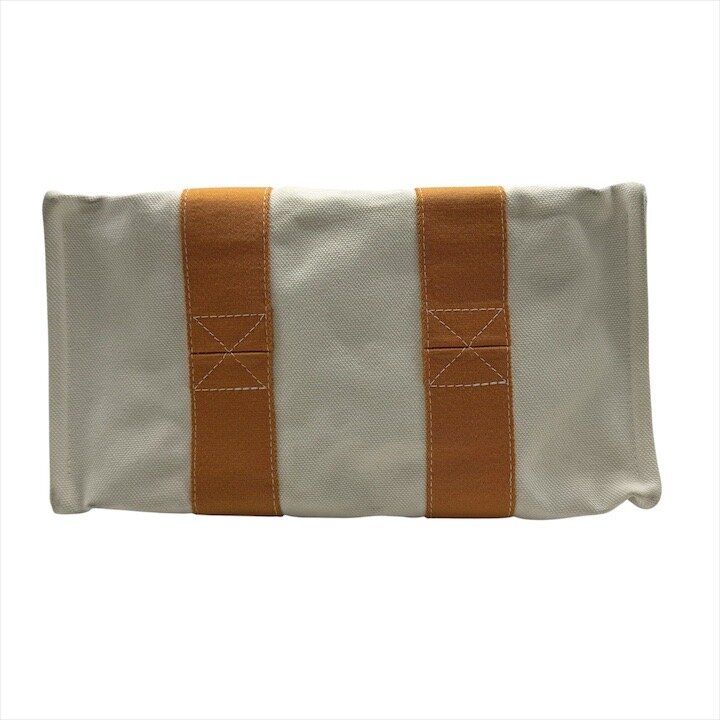 Hermes Bora PM Orange Canvas Tote Purse