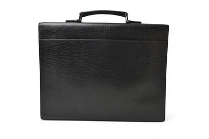 Gucci Business Document Purse A4 Leather Black