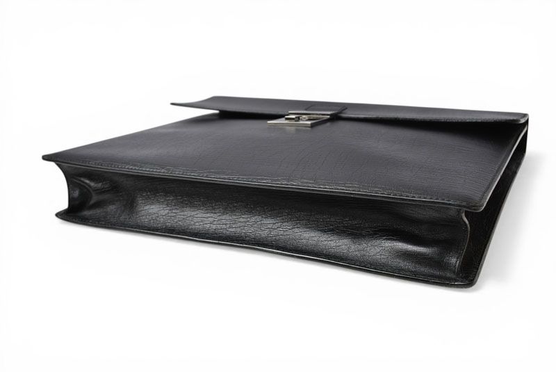 Gucci Business Document Purse A4 Leather Black