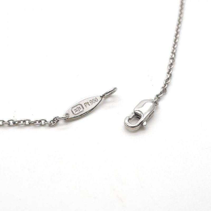 Harry Winston Madonna Cross Pendant Symbols by Necklace Choker Silver HW