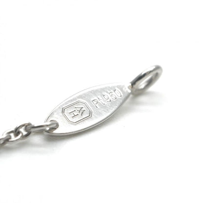 Harry Winston Madonna Cross Pendant Symbols by Necklace Choker Silver HW