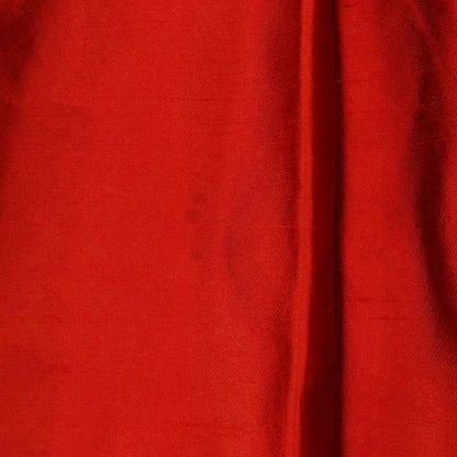 Dolce & Gabbana Dress Mimore Long Square Neck One Color Silk 40 Red BB