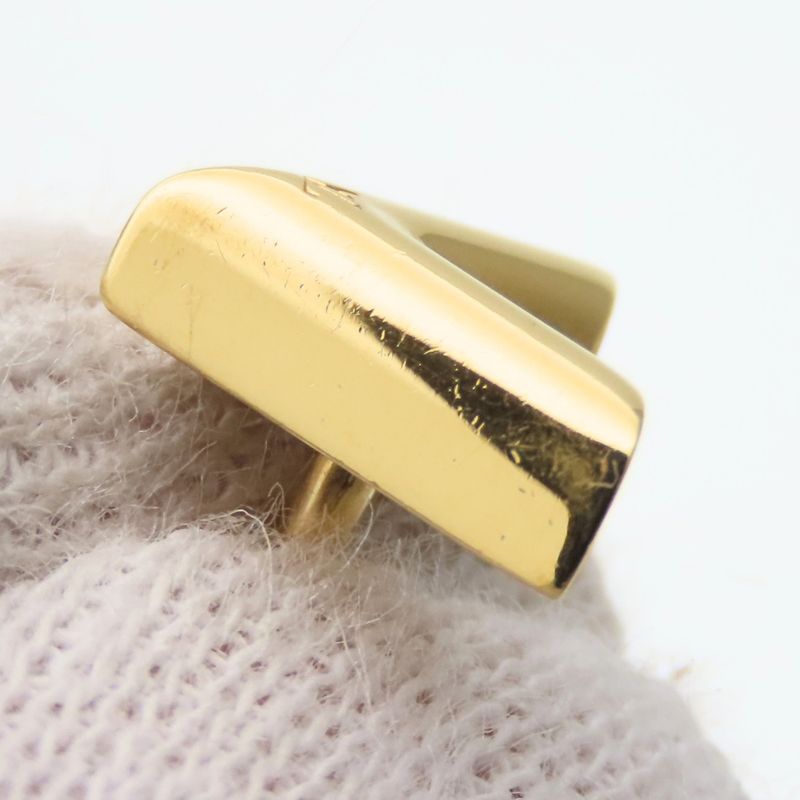 Louis Vuitton Earrings Essential Metal Gold Plated
