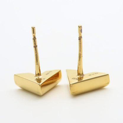 Louis Vuitton Earrings Essential Metal Gold Plated