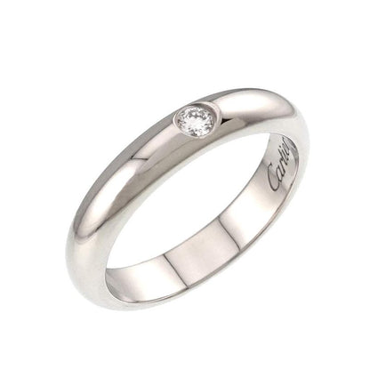 Cartier Classic 48 Ring Diamond Pt Platinum