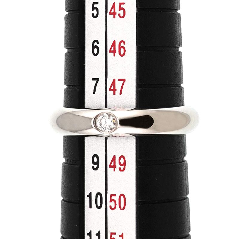 Cartier Classic 48 Ring Diamond Pt Platinum