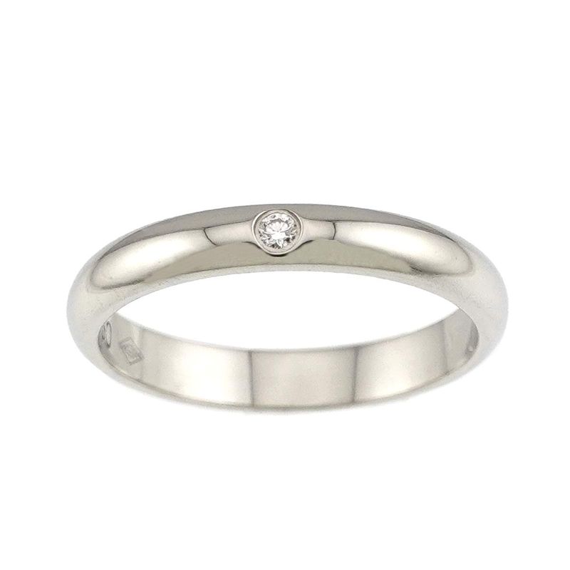 Cartier Classic Ring Diamond Pt Width Platinum