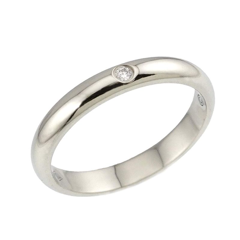 Cartier Classic Ring Diamond Pt Width Platinum