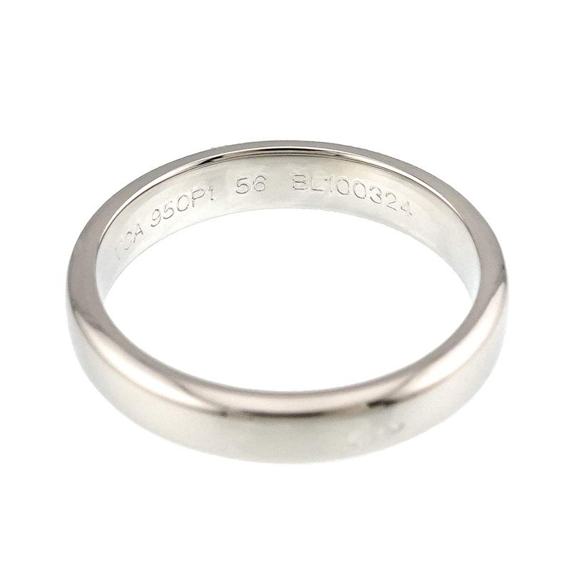 Van Cleef & Arpels Toujour 56 Ring Width Pt Platinum