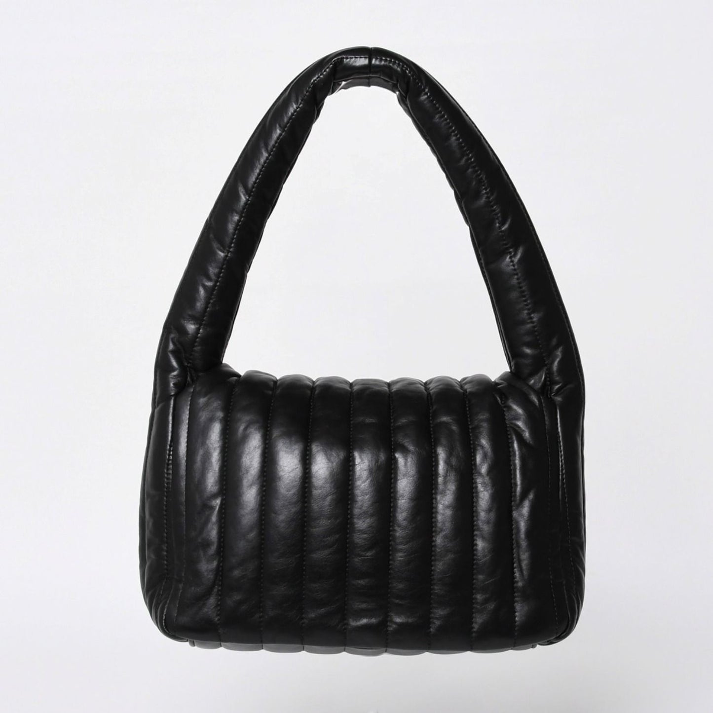 Balenciaga Monaco Shoulder Bag Black Silver Calfskin — view 2