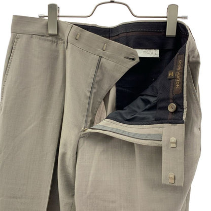 Louis Vuitton Set Logo Button Single Breasted Jacket Trousers Pants 50 Gray