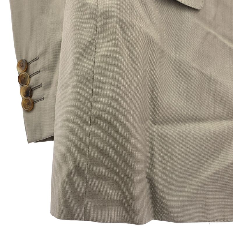 Louis Vuitton Set Logo Button Single Breasted Jacket Trousers Pants 50 Gray