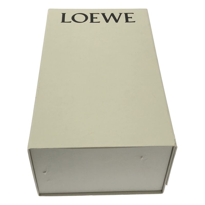 Loewe Terra Vulca Anagram Logo Slip on Sneakers 40 Black