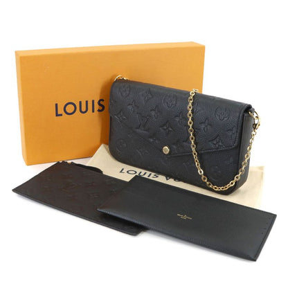 Louis Vuitton Monogram Empreinte Pochette Felicie Chain Wallet Leather