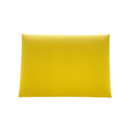 Hermes Calvi Duo Card Case Business Holder Epsom Jo Nunapur