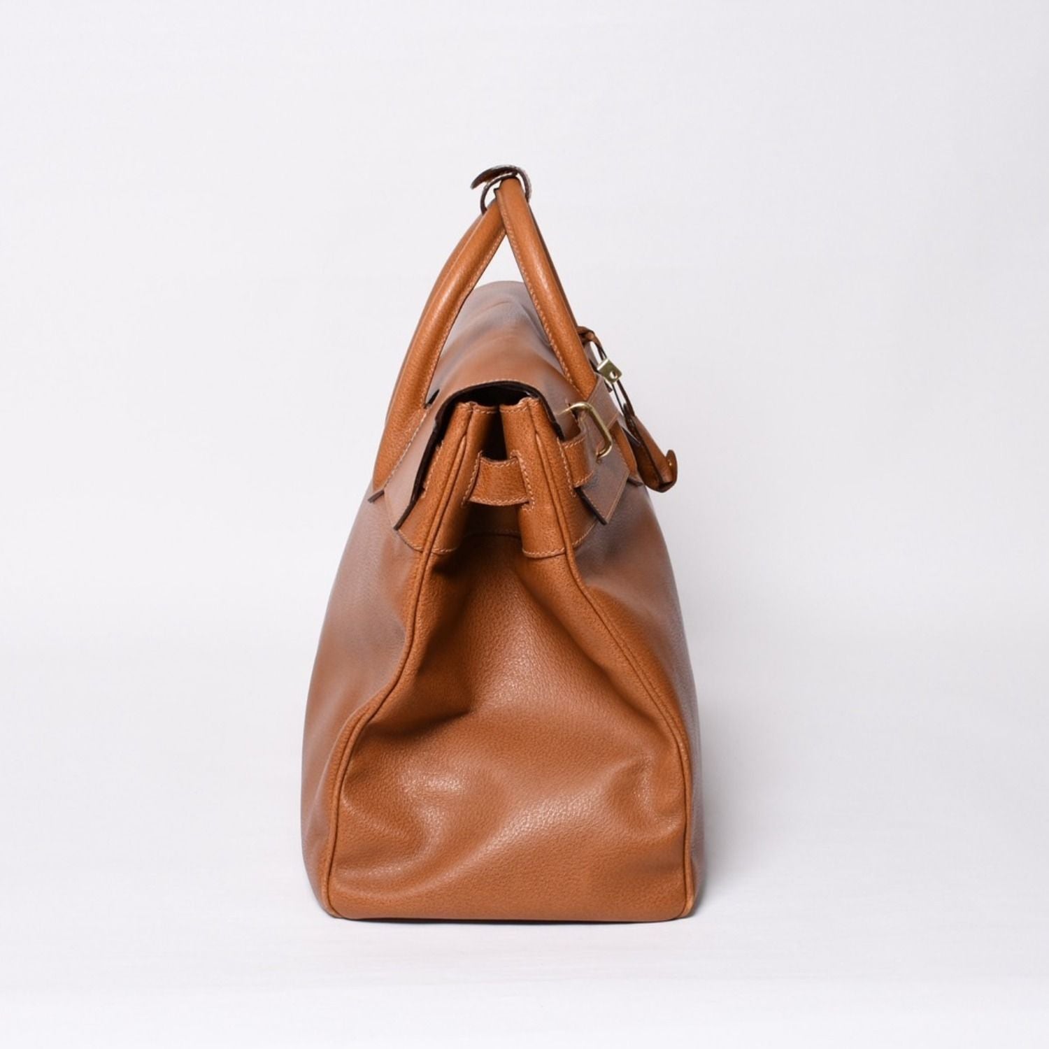 Gucci Boston Bag Leather Brown Gold — view 4