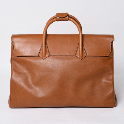 Gucci Boston Bag Leather Brown Gold — view 2
