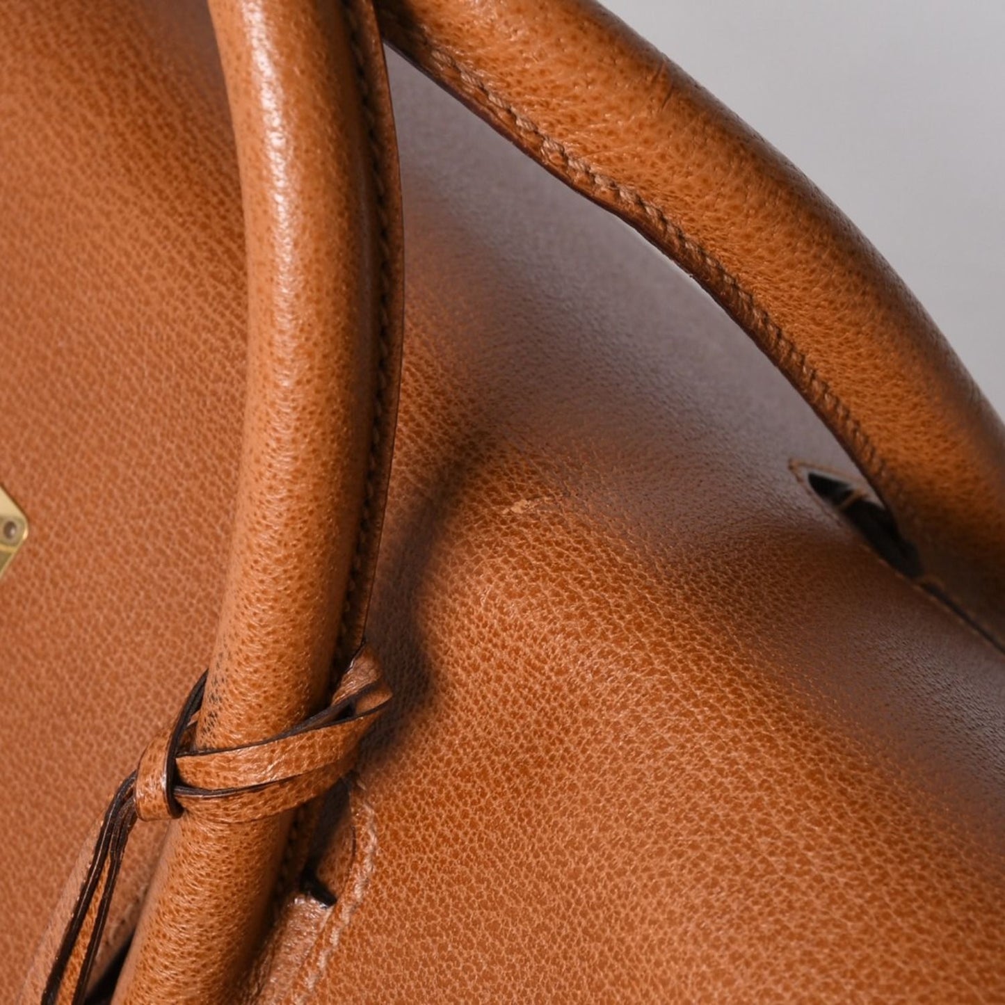Gucci Boston Bag Leather Brown Gold — view 5