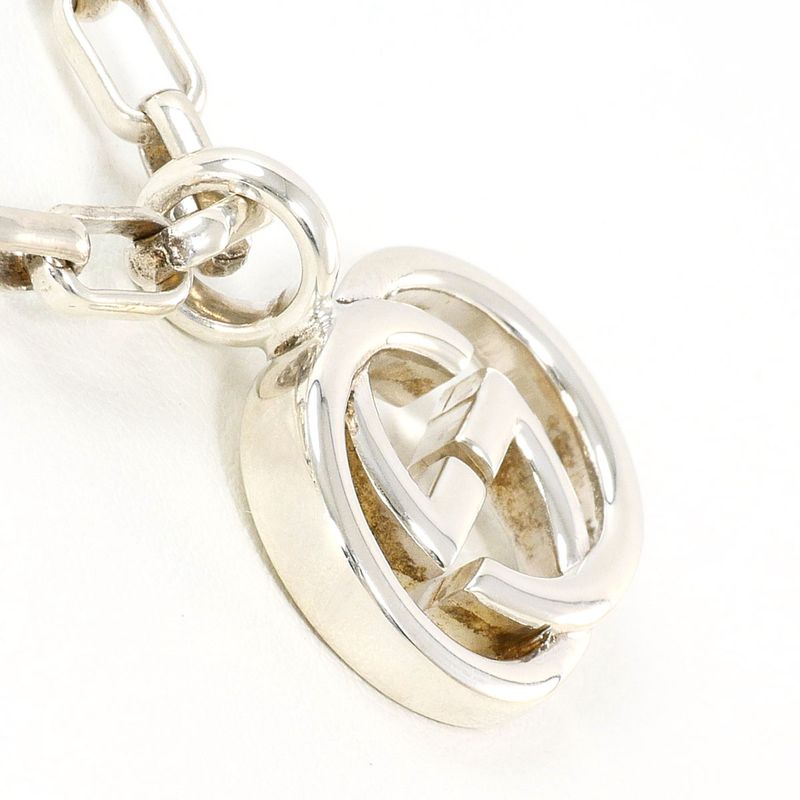 Gucci Interlocking Necklace Silver