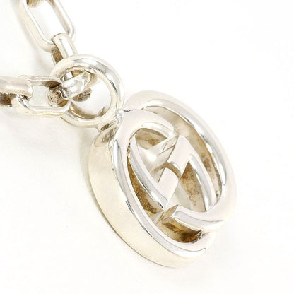 Gucci Interlocking Necklace Silver