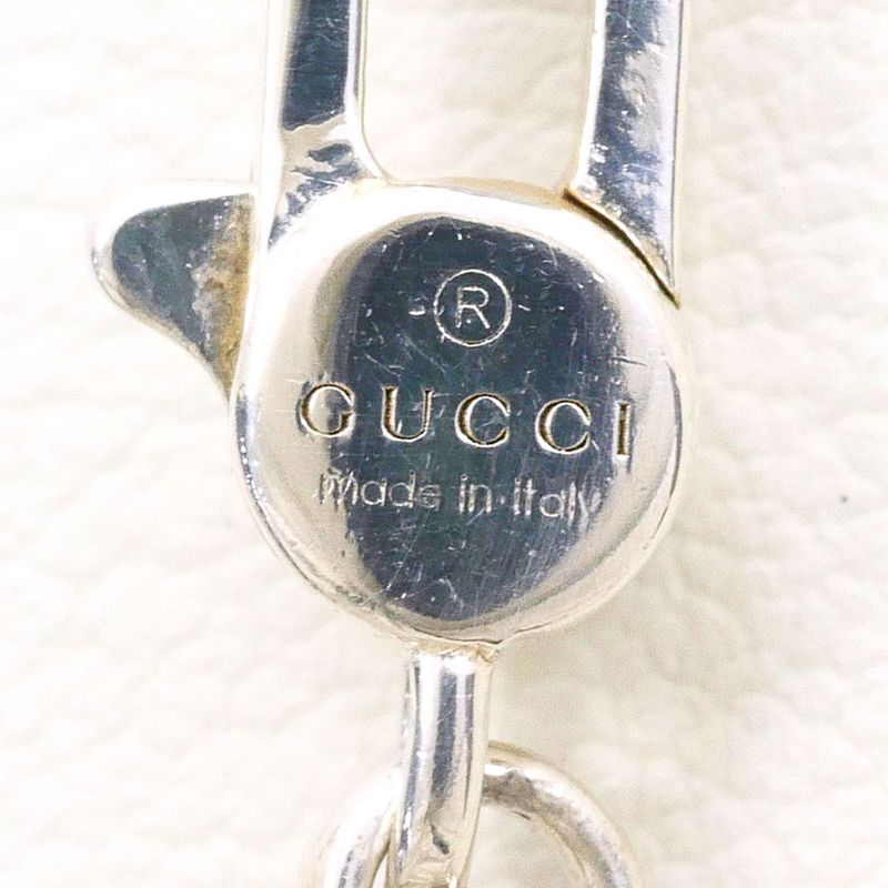 Gucci Interlocking Necklace Silver